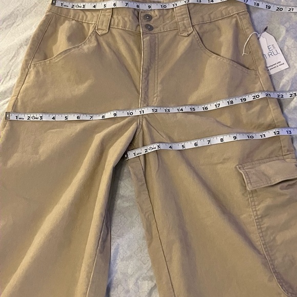 #1 - Women’s Time and Tru Wide Leg Corduroy Cargo Pants - 30” Inseam - Picture 4 of 6